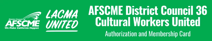 Authorization and Membership Card